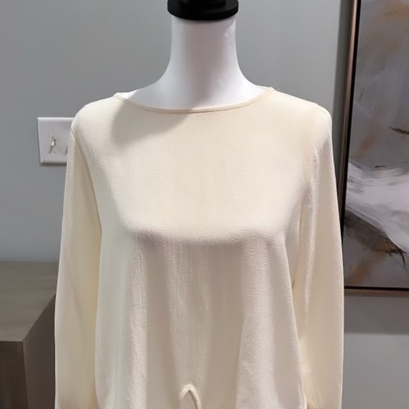 Michael Kors cream blouse, Medium - Picture 3 of 3